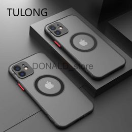 Cell Phone Cases TULONG The Magnetic Suction Model Is Suitable for IPhone 14 Skin-sensitive Mobile Phone Case Apple 13 12 11 Promax Xr 7 8 Xs Max J230620