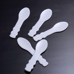 Mask Sticks Cosmetic Plastic White Spatula Scoop DIY Face Mask Spoon Lady Makeup Mixing Tools Disposable Tool F989 Okgxi