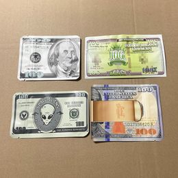 100 one hundred banknote packaging bags california reserve maci usa dry flower package mylar dollar packing bag sweet decades
