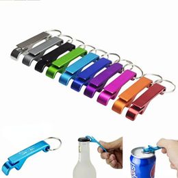 Multifunctional keychain ring creative bottle opener beer practical multifunctional portable