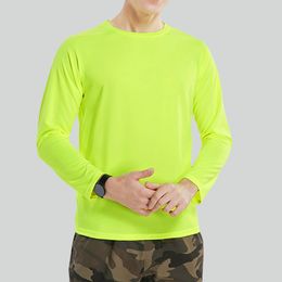 Mens TShirts Long Sleeve Quick Dry Shirts Outdoor Walk Runing Sports Couple Tops Trainer TShirt Youth Breathable Sportswear Lightweight 230620