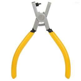 Watch Repair Kits Yellow Eyelet Strap Hole Punch Plier Band Leather Link Belt Round Punching Tool Craft Hand Pliers