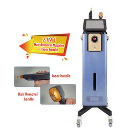 2023 2 In 1 Nd Yag Laser Tattoo Removal Longlife Shots 808nm Diode Laser Device