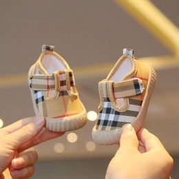 2023 Spring and Autumn Children's Shoes Baby Canvas Shoes Boys Soft Sole Walking Shoes Girls Shoes toddler shoes sneakers