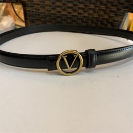 Belts For Mens Womens Genuine Leather Waistbands Width 2.0cm Designer Luxury Golden Letters Smooth Buckle Girdle Unisex Casual Trendy Belt