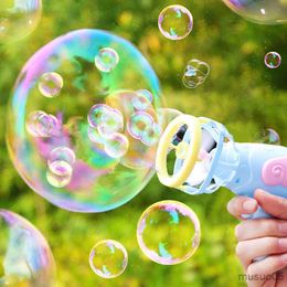 Sand Play Water Fun Magic Bubble in Bubble Gun Angel Wings Bubble Gun 3 in 1 with Mini Fan Soap Drop Machine for Kid Soap Bubbles Summer Outdoor Toy R230620