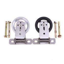 Other Sporting Goods Wall-mounted Gym Home Rotating Silent Pulley DIY Lat Lift Cable System Wheel 230619