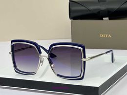 Top Original wholesale Dita sunglasses online store Women's big frame DITA NARCISSUS DT 503 outdoor activities sunshade HKW3