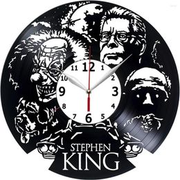 Wall Clocks Stephen King Dark Tower Design Clock - Gift Idea For Men Women Friends Girlfriend And Boyfriend Home & Office Livin