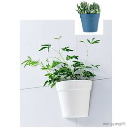 Planters Pots Wall Flower Pot Home Garden Backyard Living Room Kitchen Hanging Flower Planter Indoor Outdoor Decorative Flowerpot R230620