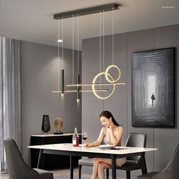 Chandeliers Modern LED Chandelier For Dining Room Kitchen Living Bedroom Ceiling Pendant Lamp Spotlight Nordic Design Hanging Light