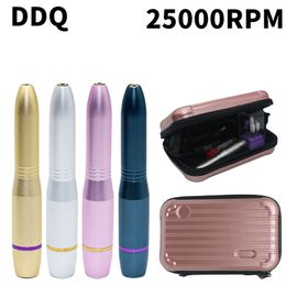 Nail Manicure Set DDQ Nail Drill Machine Electric Manicure File Portable USB Nail Drill Pen Nail Gel Milling Polisher Nail Salon Kit Tool for Mani 230619