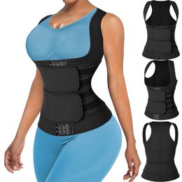 Womens Shapers Faja Body Shapewear Waist Trainer Corset Top Binders and Modelling Strap Slimming Sheath Flat Belly Sauna Suit 230620