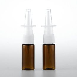 15ml PET Empty bottle Plastic Nasal Spray Bottles Pump Sprayer Mist Nose Spray Refillable Bottles For Medical F2110 Dxxln