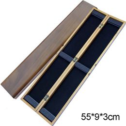 Fishing Accessories 55 9 3cm Wooden Float Storage Case Large Capacity Bobber Buoy Herabuna Hera Two Layers Tackle box B439 230619