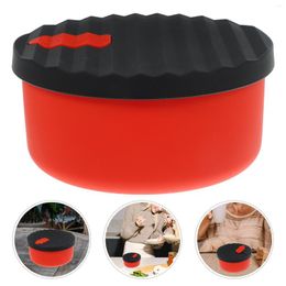 Bowls Fruit Fresh Keep Box Silicone Container Instant Noodle Bowl Lid Vegetable Storage