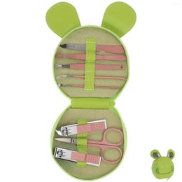 Nail Art Kits Cartoon Scissors Portable Pedicure Kit Toe Clippers Manicure Travel Professional Set Care Grooming Mini