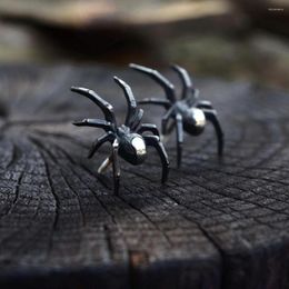 Stud Earrings Creative Spider For Women Statement Retro Piercing EarStuds Girls Metal Accessories Personalized Jewelry Gifts