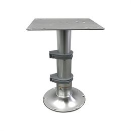 Aluminium Heavy Duty Gas Powered 3 Stage Table Pedestal 335-685mm Marine Boat RV