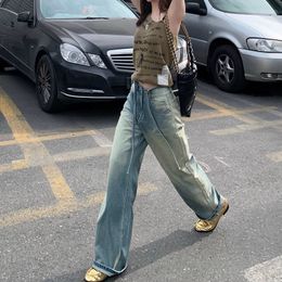 Casual Fashion Straight Leg Pants Loose Floor-length Pants