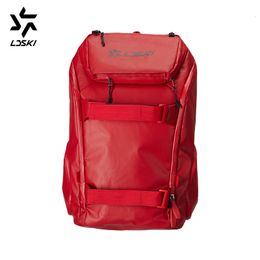 Outdoor Bags LDSKI Ski Backpack 25L Large Capacity WomenMen Waterproof Durable Travel Boot Bag Snow Luggage Hiking Pack Snowboard Accessories 230619