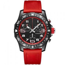 Brand-name Watches Mechanical Wrist Watches Dress Wristwatches luxury Mens Watch Japan Quartz Endurance Pro Chronograph 44mm Watches Red Rubber 1884 Men Wat YIU2AB