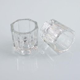 Crystal Glass Dappen Dish/Lid Bowl Cup Crystal Glass Dish Nail Art Tools Acrylic Nail Art Equipment Mini Bowl Cups F1141 Drpcs
