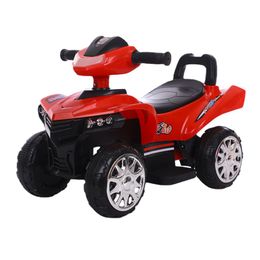 HY Electric Motorcycle for Kids Ride On Car Light Music Plastics Material Quality Quadricycle 6V 4 Wheel Off Road Beach vehicle