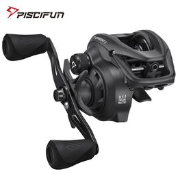 Baitcasting Reels Piscifun Torrent II 100 Fishing Reel Carbon Fibre Drag Baitcasters 6.6 1 8.1 1 Magnet Braking System Casting 230619