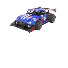 1:16 Simulation Spray Remote Control Car 2.4GHz Alloy Shell Racing Drifting Anti-skid Tyres Colourful Light RC Spray Stunt Car