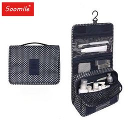 Cosmetic Bags Bath Hanging Travel Men Toiletry Bag Male Waterproof Organiser Nylon Necessaire Make Up Neceser Kits 230620