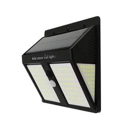 Solar Light Outdoor 146LED Solar Powered Patio Wall Light dusk to dawn for Front Door Pathway Yard Garage Security