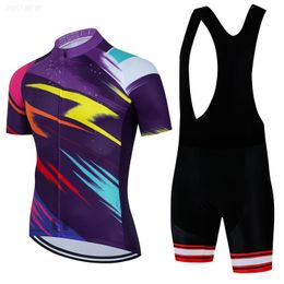 Cycling Jersey Sets Summer Suit Breathable Bicycle Clothing Ciclismo Clothes Short Sleeve Sports Kit Men Camisas 230620