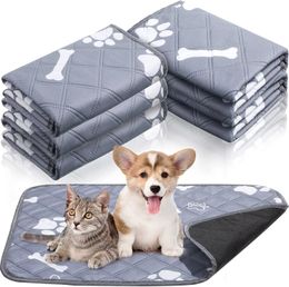 kennels pens Cat Dog Mat Reusable Pee Pad 4 Layer Super Absorbent Pet Diaper for Cats Small Dogs Puppy Kitten Potty Training Pads 230619