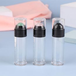 Storage Bottles 30ml Roll On Bottle Essential Oil Natural Jade Roller Glass Travel Refillable Containers