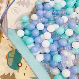 Sand Play Water Fun 50Pcs 7cm Balls Christmas Gift Colorful Soft Plastic Ocean Ball Funny Baby Kid Girl Boy Swim Pit Pool Ocean Wave Ball 230619