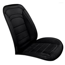 Car Seat Covers Heated For Cars 12V Soft Warm Heating Cushion With Back Support Driver Comfortable