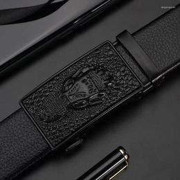 Belts Men's Belt Casual Fashion Automatic Buckle Paired With Jeans Business Pants For Men