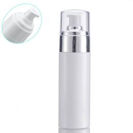 150ml white round PET plastic bottle for cream ,lotion with pump refillable bottles reuse bottle fast shipping F962 Xaqcj