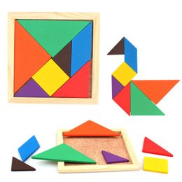 100Pcs Wooden Jigsaw Puzzle Brain Teaser Intelligent Educational Toy For Kids Birthday Baby Shower Party Favour kindergarten Gift