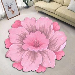 Carpets Bedroom Carpet Flower Living Room Balcony Floor Mat Absorbent Non-slip Rug Sofa Decoration