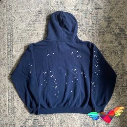 spider hoodie Men's Hoodies 2023 Navy Blue Sp5der Atlanta Men Women Pink Young Thug Spider Hip Hop 555555 Sweatshirt Star PulloversL