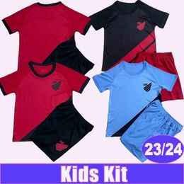2324 Athletico Paranaense Kids Kit Soccer Jerseys VITOR BUENO D. TERANS L. CITTADINI ROQUE CHRISTIAN PABLO Home Away 3rd Child Suit Short Sleeve Football Shirts