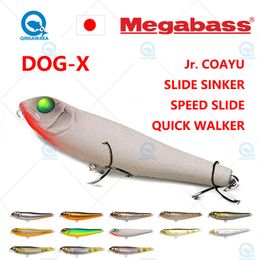 Baits Lures JAPAN Megabass DOG-X Jr. COAYU SPEED SLIDE QUICK WALKER Top water Pencil Bait Floating FISHING Lure Hard Bait Sea Freshwater 230619