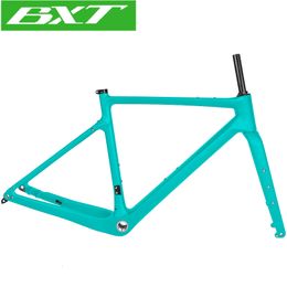 Car Truck Racks Carbon Gravel frameset china 700C47C Frame Disc brake 140mm Fully Hidden Cable set 230617