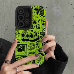 Cell Phone Cases For Funda Samsung Galaxy A53 A52S A52 A51 A73 A72 A33 A13 A71 A32 A12 A22 A23 A 53 73 52S 22 13 33 4G 5G Case Cute Phone Cover J0620