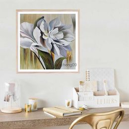 EverShine 100% Hand Painted Oil Painting Flower Piece Art Real Hand-painted High Quality Decorative Mural Home Wall Decor Gift L230620