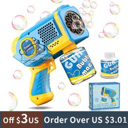 Sand Play Water Fun Automa Machine for Kids Gun Rocket Blower Children Soap Summer Outdoor Toys R230620