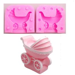 Baking Moulds 3D Baby Car Silicone Cake Mousse Mould For DIY Craft Soap Mould Decorating Tools Kitchen Accessories Bakeware M1097