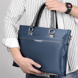 Briefcases Briefcase Bag Men Handbag High Quality Business Shoulder Messenger Bags Office 14 Inch Laptop